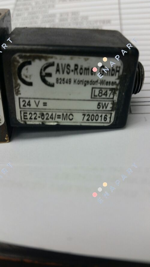 70001138 - E22-024/= -M0 Solenoid coil IP00 磁気コイル