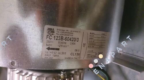 FC 123B-60420/3 OEM ファンモーター