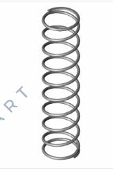 VD-120 スプリング 0.80x10.00x45,58x8.50,
C12463