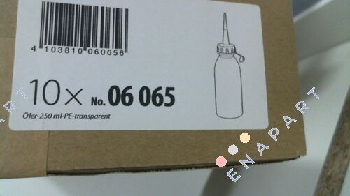 06 065 バター-250 ML-PE-透明、ふた付き