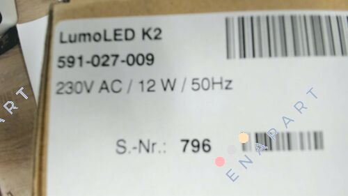 591-027-009 LED ライト、LUMOLED K2 230VAC 12W